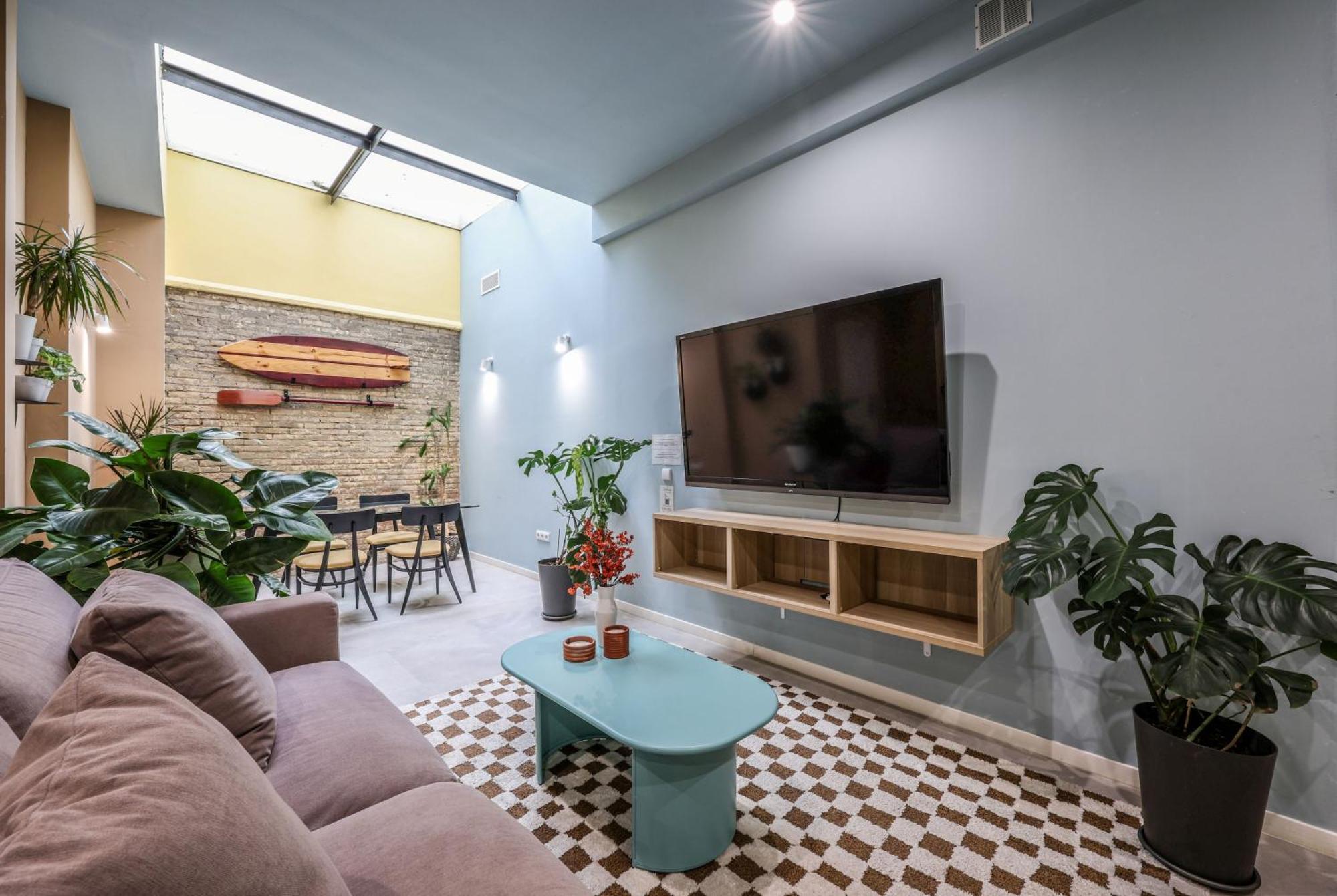 Appartement 2 Hab En Malvarrosa A Metros De La Playa, Con Terraza Y Zonas Comun 3d Valence