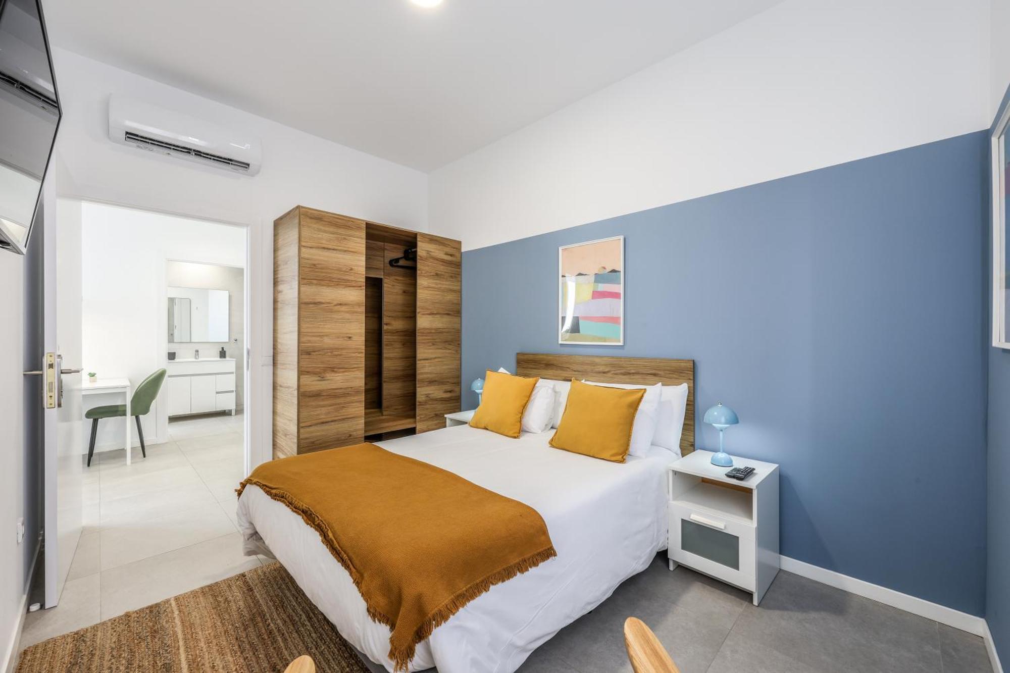 2 Hab En Malvarrosa A Metros De La Playa, Con Terraza Y Zonas Comun 3d Appartement