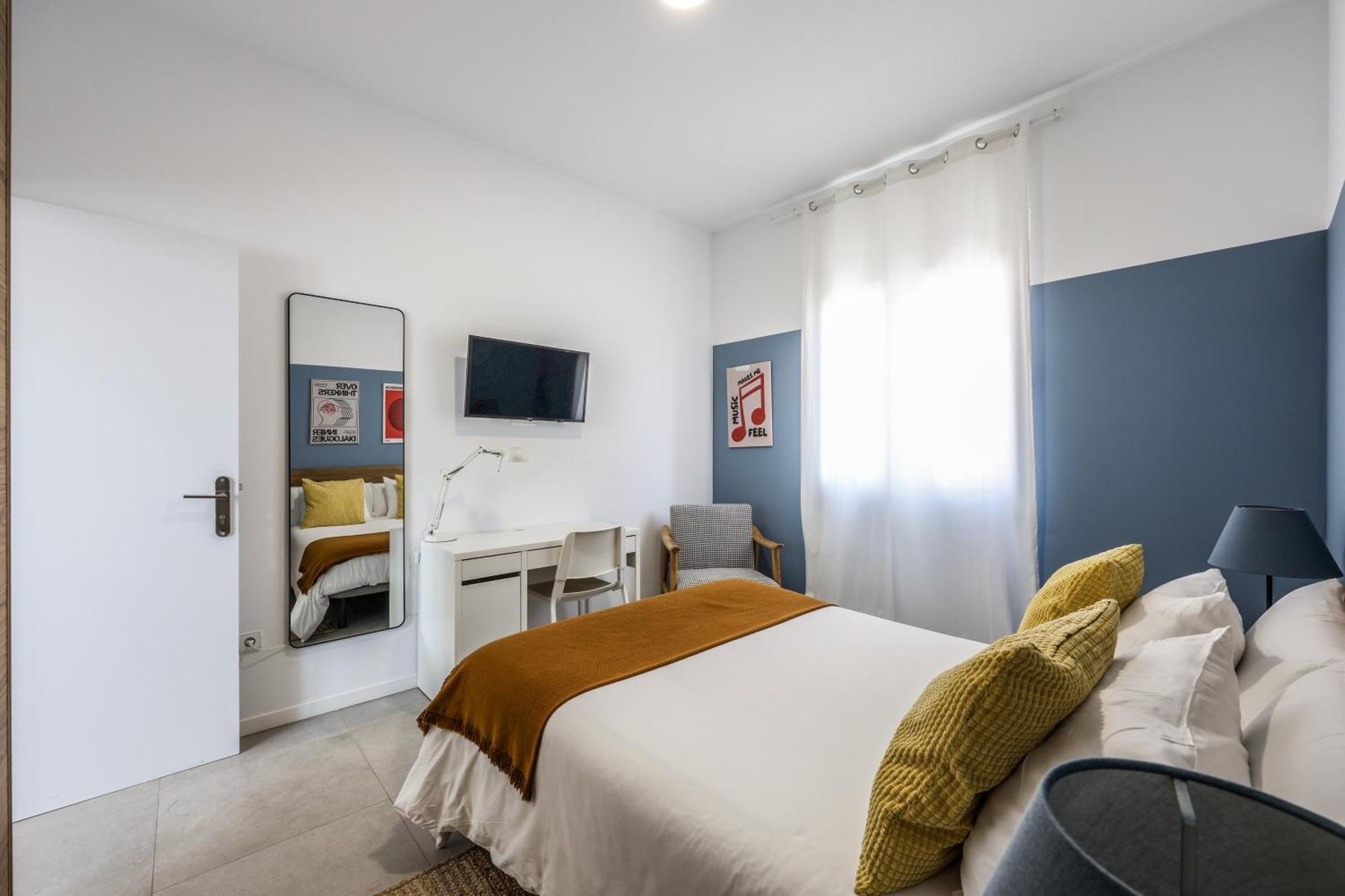 Appartement 2 Hab En Malvarrosa A Metros De La Playa, Con Terraza Y Zonas Comun 3d *